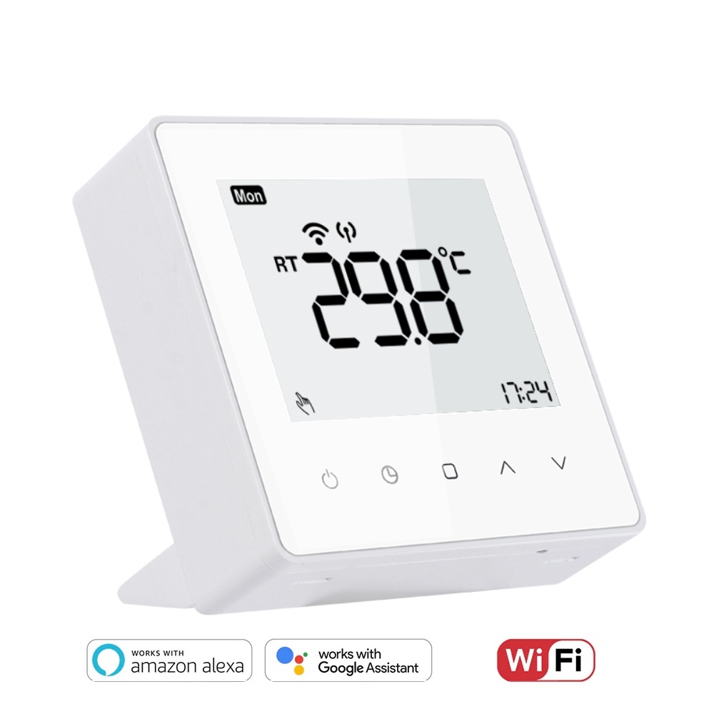 Termostat Smart Wi-Fi Luxion TP608RFW cu Receiver, Control App - imagine 2