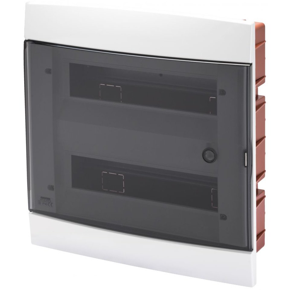 Tablou Electric Incastrat 24 Module, IP40, Usă Fumurie - imagine 1