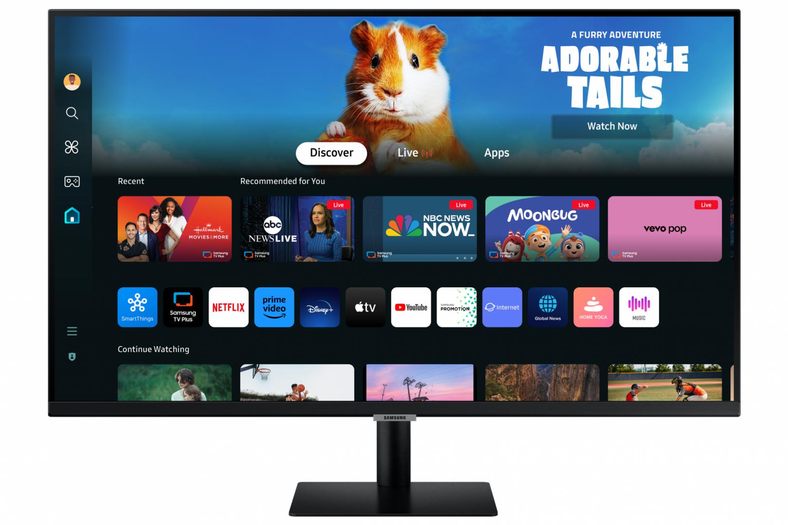 Monitor Samsung 27" Full HD LS27DM500EUXDU - Panou VA 3000:1 - imagine 4
