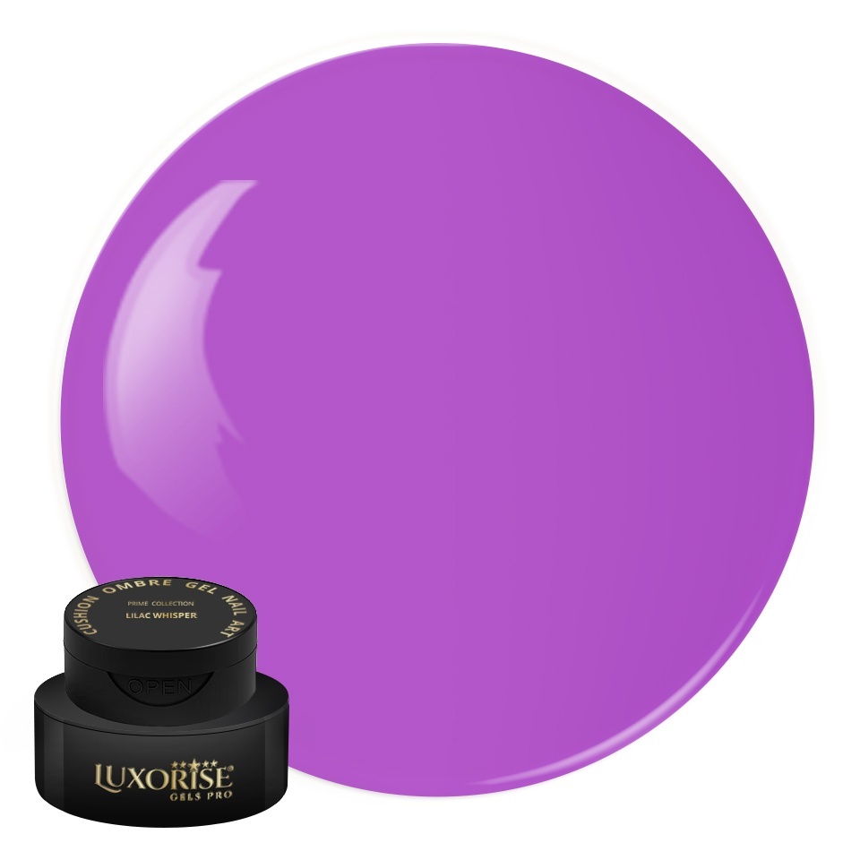 Gel UV Nail Art Babyboomer LUXORISE Cushion Ombre Prime - Lilac Whisper, 2ml