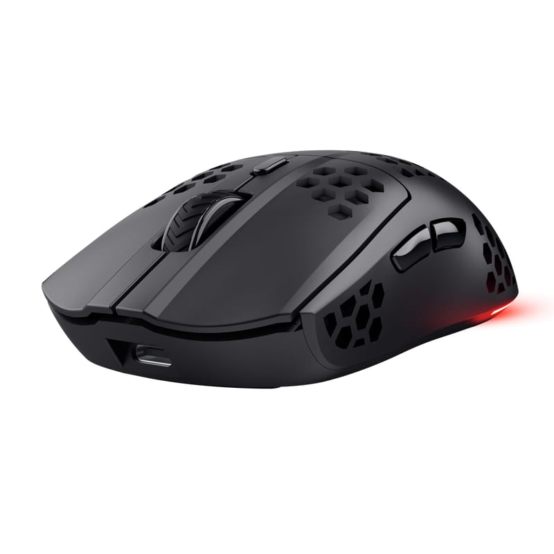 Mouse Wireless Trust GXT 929 Helox 4800 DPI Negru - imagine 3