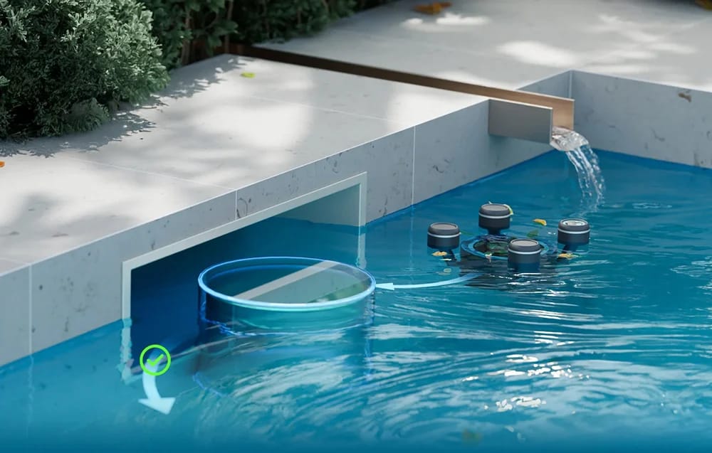 Robot curatare piscine BUBLUE F10 wireless, piscine pana la 50 m² - imagine 6