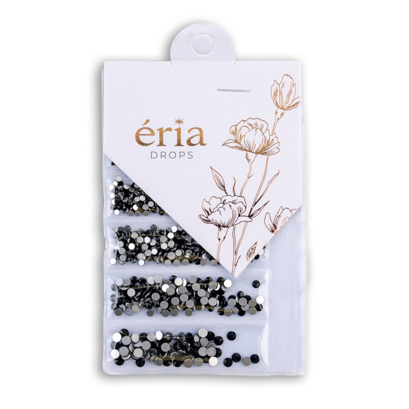 Éria Drops Jet - Cristale Sticlă Premium Nailshop