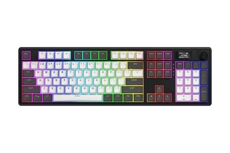 Tastatura Wireless Hator Skyfall 100 Pro - 8000mAh, 1000Hz - imagine 2