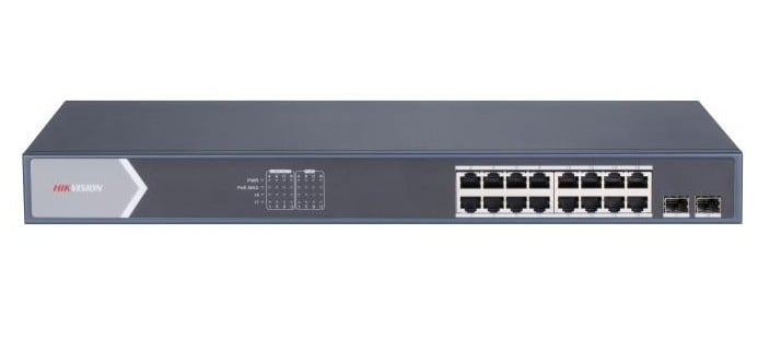 Switch Hikvision 16 Porturi PoE 30W