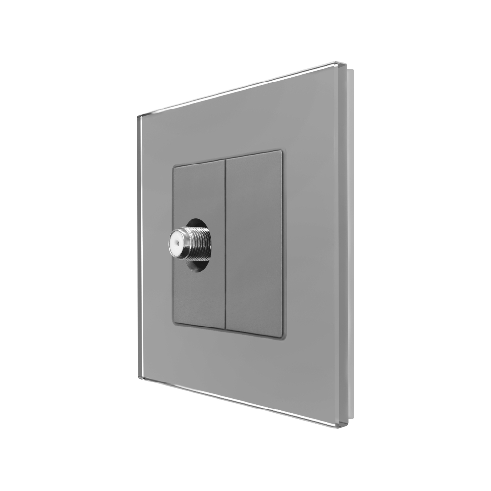 Priza TV Satelit LUXION cu Rama Sticlă - imagine 13