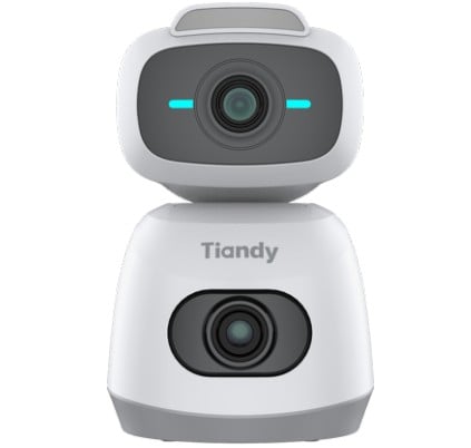 Camera wireless interior Tiandy, 4MP, Wi-Fi, 2 lentile, audio bidirectional, IR 20m, detectie AI, TC-H383E 9DA-284