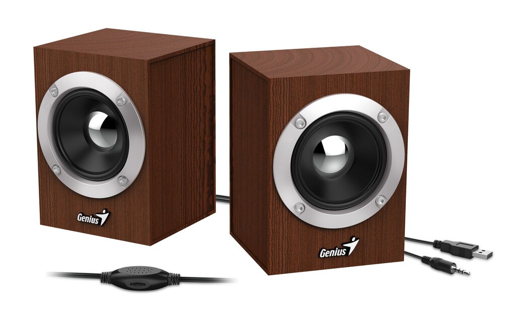 Boxe PC Genius SP-HF280 2.0 6W RMS - Sunet Clar Premium