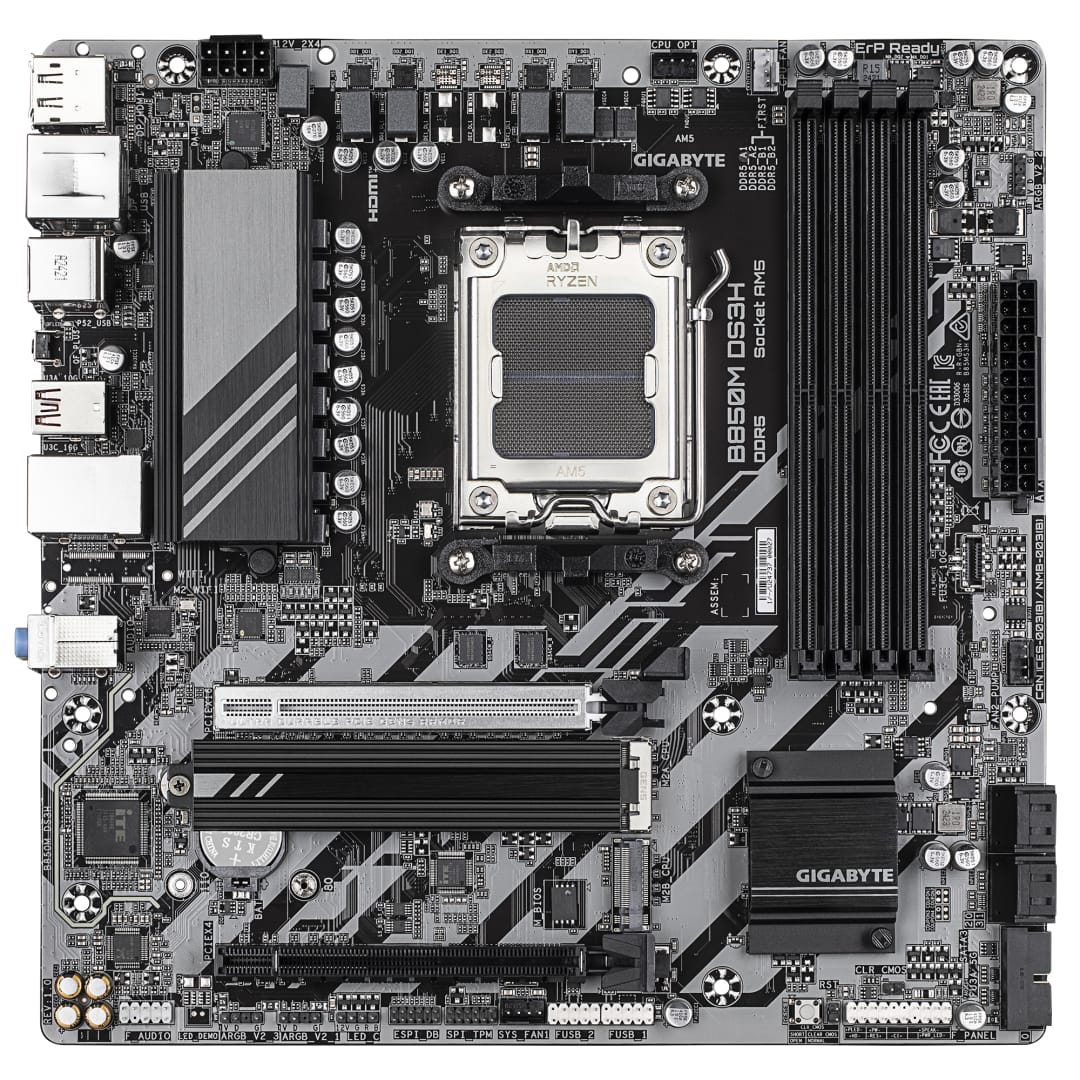 Placa de Baza GIGABYTE B850M DS3H AM5 DDR5 mATX - imagine 3