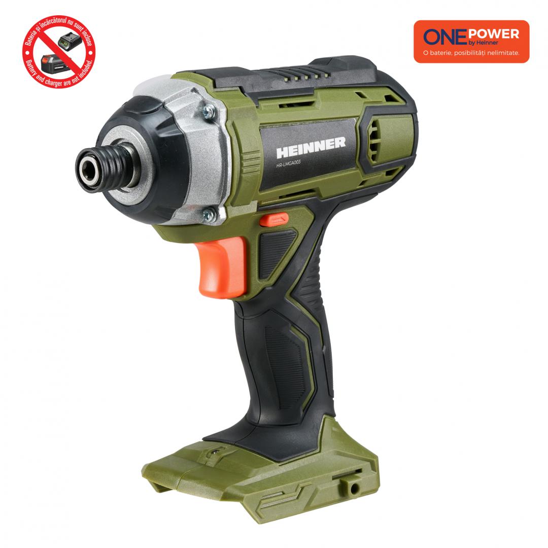 Mașină de Înșurubat cu Impact 18V 160Nm Heinner ONE POWER - imagine 2