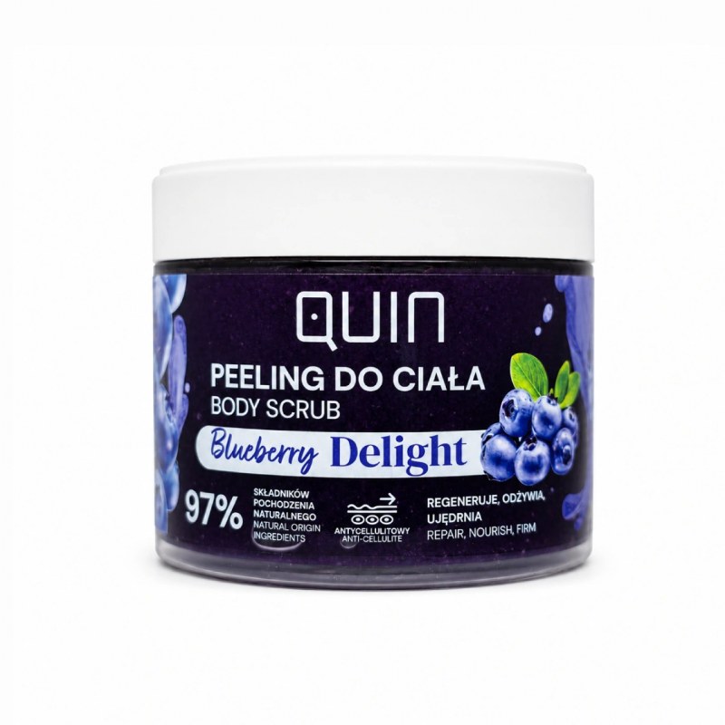 Exfoliant Corp Anticelulitic Blueberry Delight QUIN 350 ml