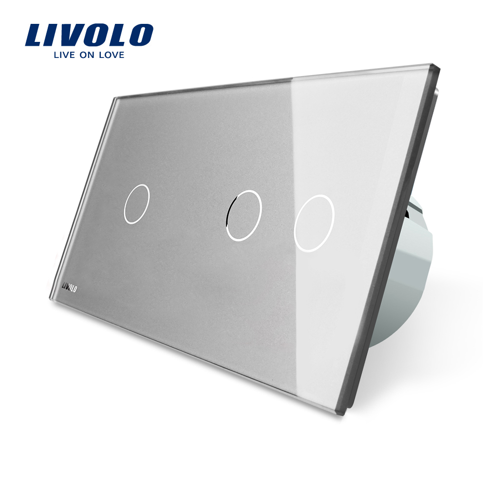 Intrerupator Touch Livolo Sticla Simplu si Dublu - imagine 19