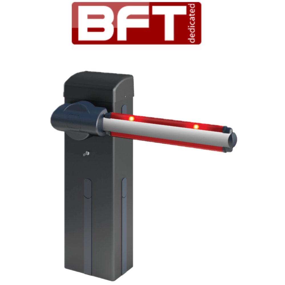 Bariera auto BFT GIOTTO 60U BT 5M, trafic intens, 3.4 sec