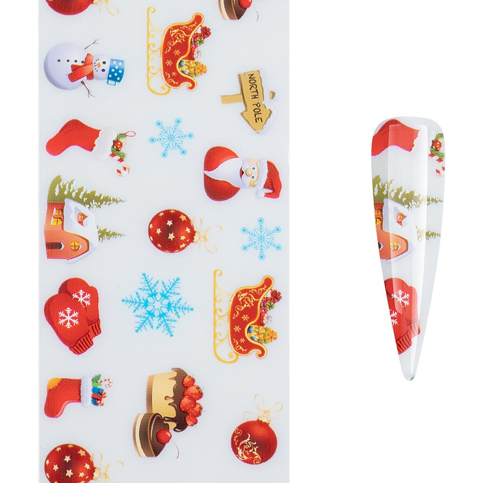 Folie Transfer Unghii LUXORISE Christmas Look