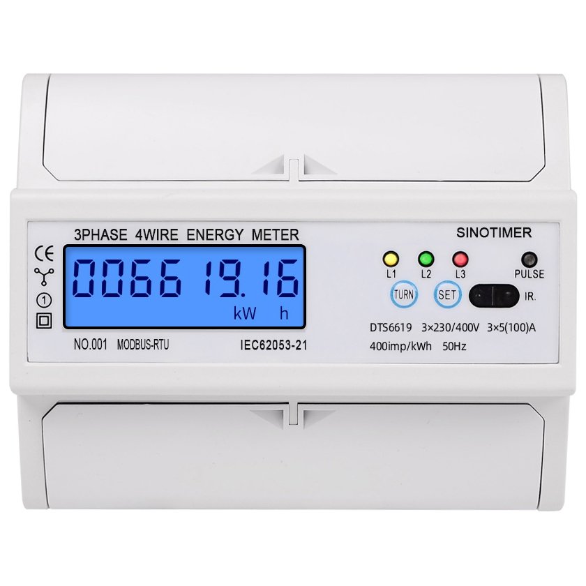 Contor Trifazic Sinotimer LED DTS6619