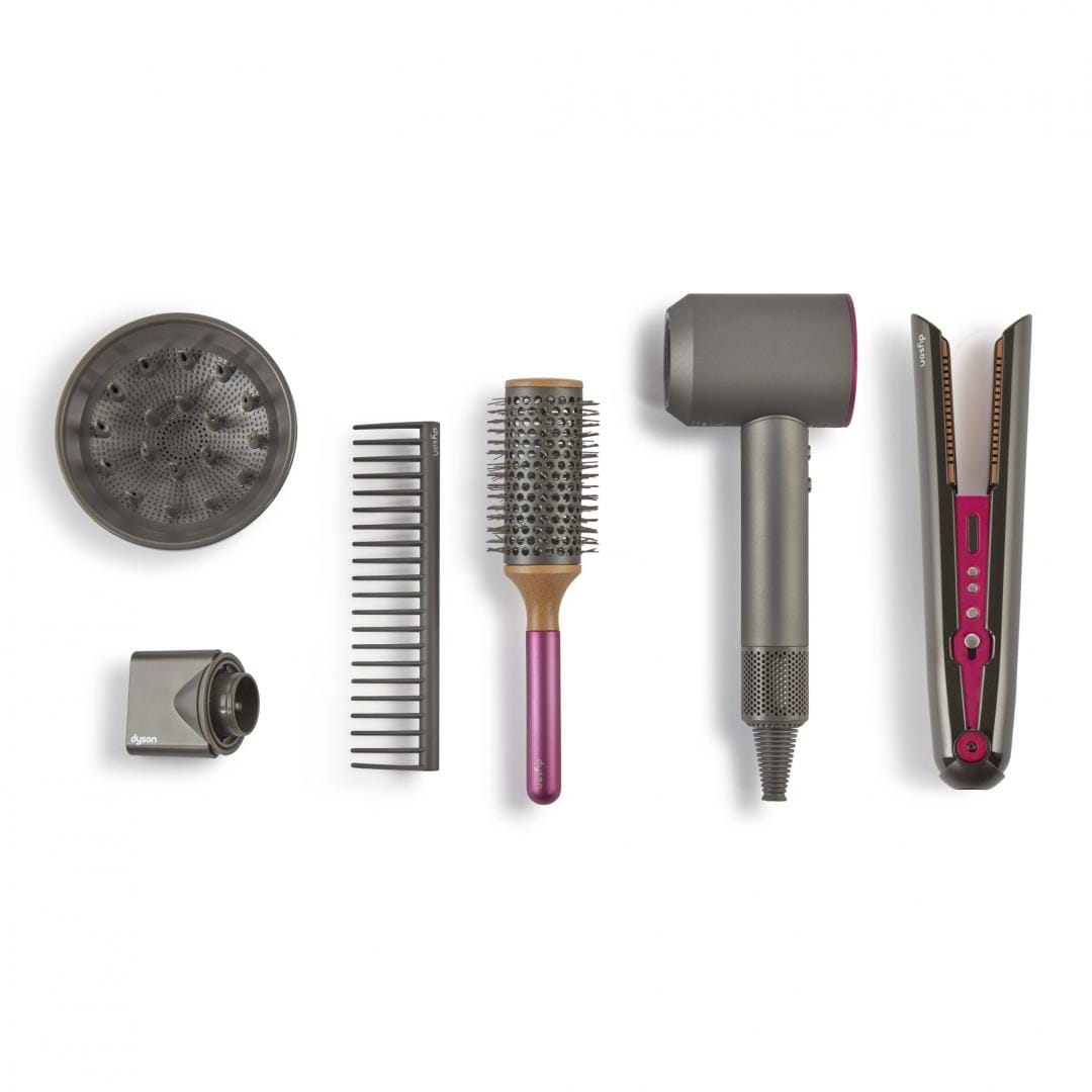 Set Styling Copii Dyson Deluxe - Jucărie Uscător și Placă Păr - imagine 2