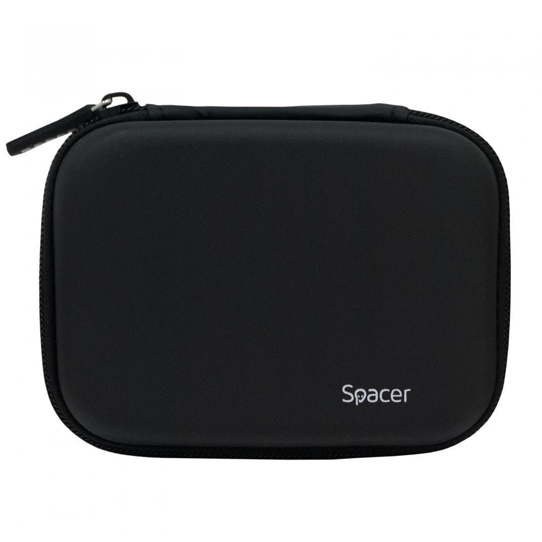 Husă HDD 2.5" Spacer SPHD-001 Neagră - Protecție Completă - imagine 4