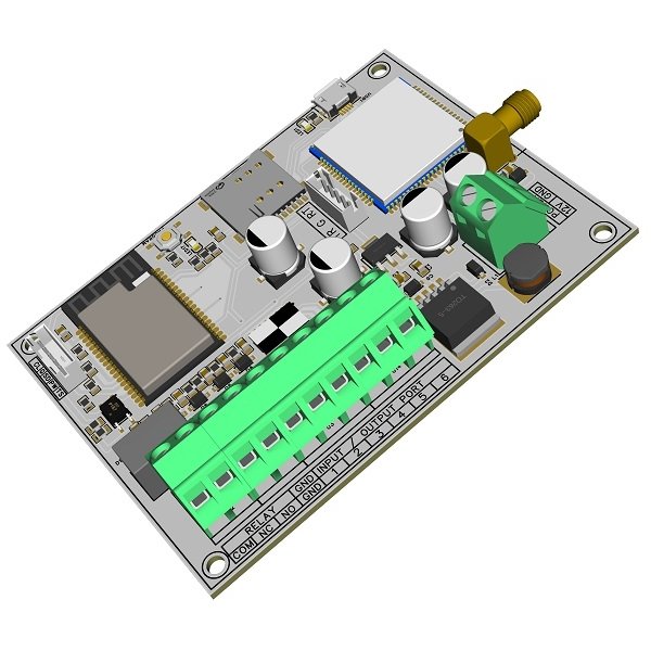 Modul LTE 4G Secpral, Control 6 I/O + Releu