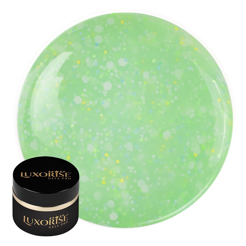 Gel UV Constructie Confetti Cake Luxorise 15ml Minty Flavour