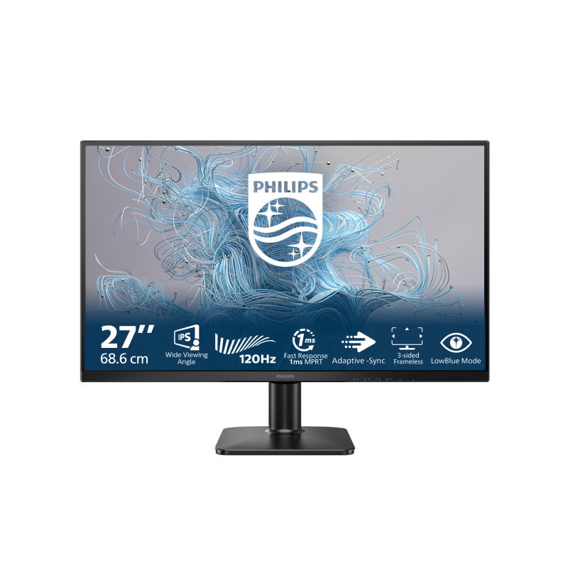 Monitor Philips 27" Full HD 120Hz IPS | Gaming & Office