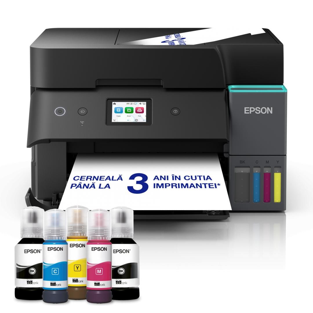 Multifunctional Epson EcoTank L6390 A4 WiFi Fax 35ppm - imagine 2