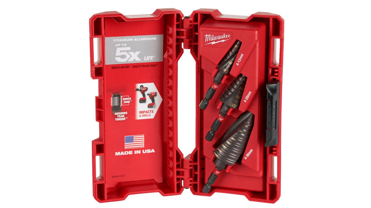 Set Burghie Milwaukee Trepte 3 Piese Impact Duty