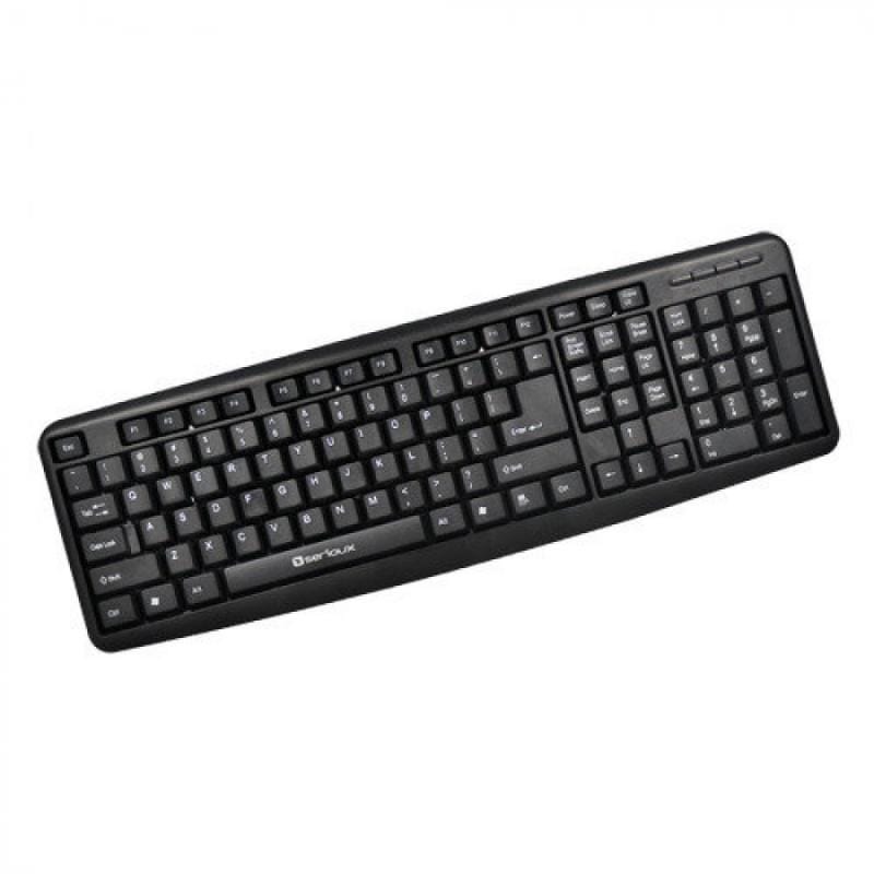 Tastatura SERIOUX 9400USB 104 Taste Negru - Conectare USB - imagine 3