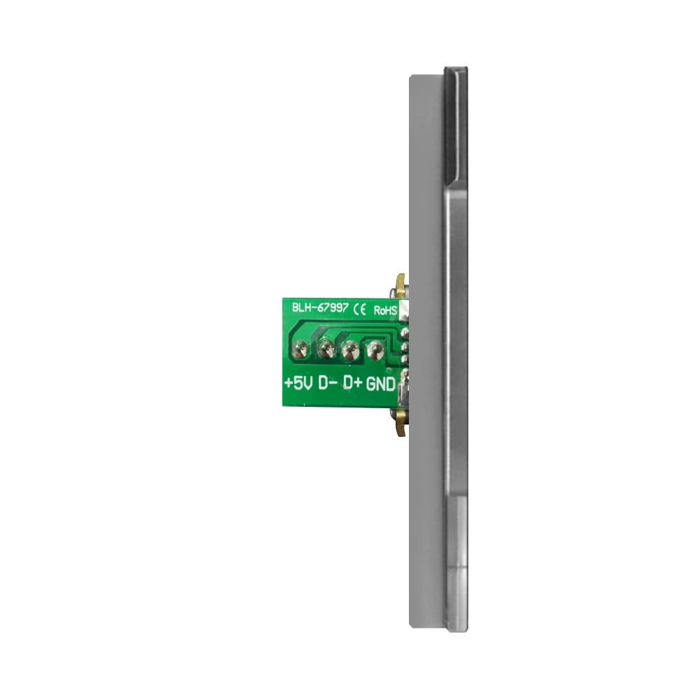 Priza USB + Blank Rama Sticla LUXION, Alba - imagine 19