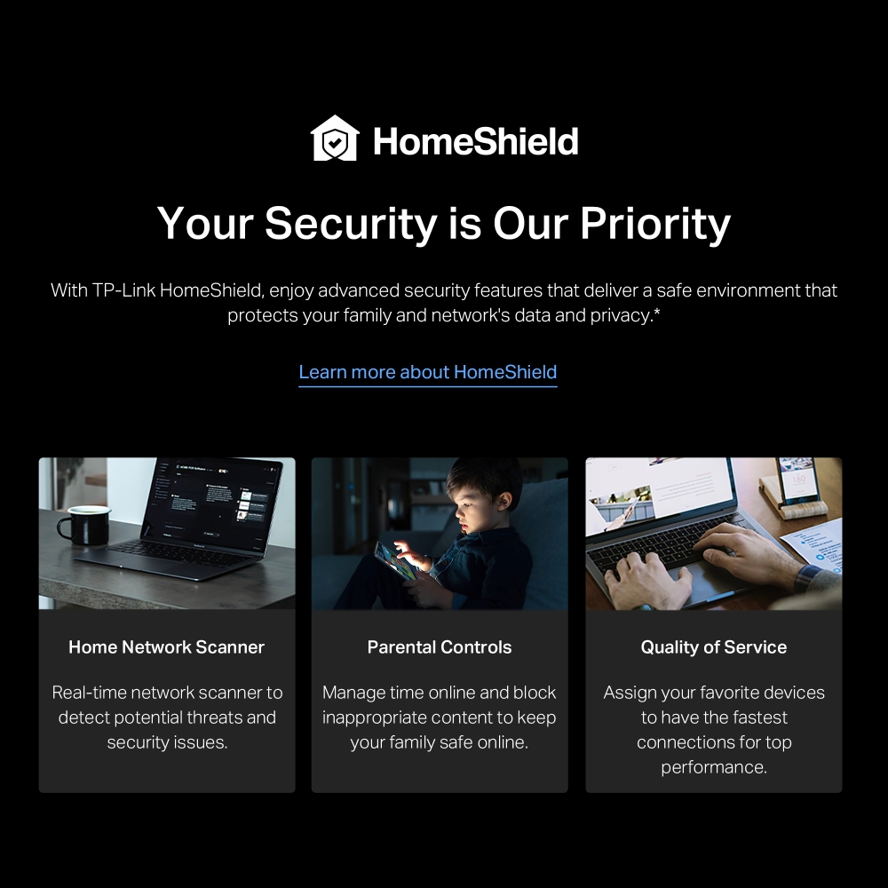 Router TP-LINK Archer BE230 BE3600 Dual-Band Wi-Fi 7 - imagine 8