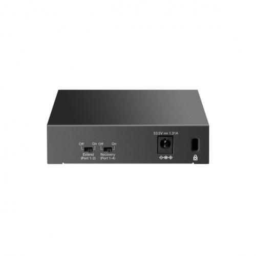 Switch TP-Link LS105GP 5 Porturi Gigabit 4x PoE+ 65W - imagine 2