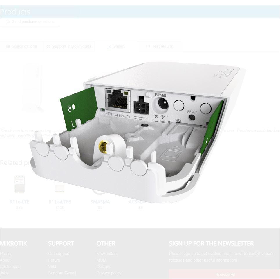 Mikrotik RBWAPR-2ND Wireless Access Point Outdoor - imagine 6