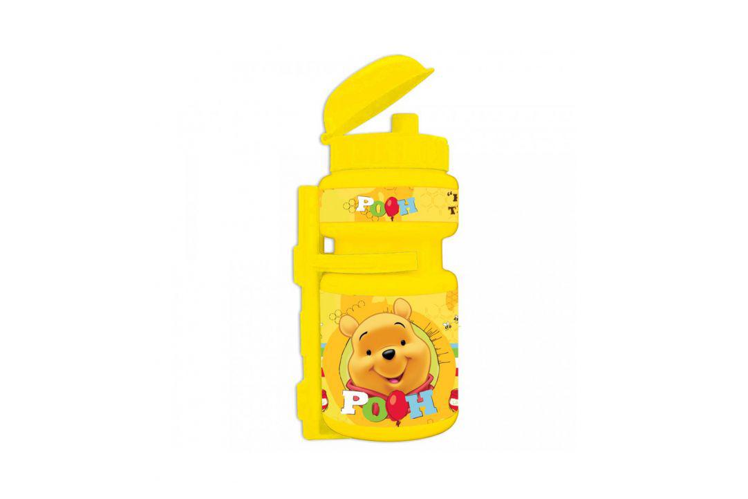 Sticlă Apă Disney 350ml Galben cu Suport - Seven WTP