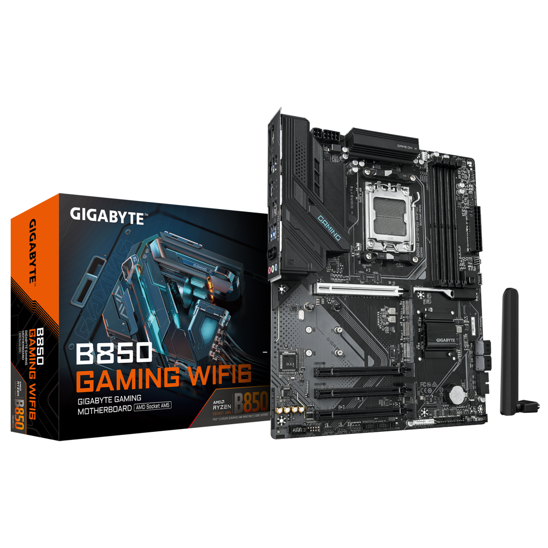 Placă Bază Gigabyte B850 Gaming WiFi6 AM5 | DDR5, PCIe 5.0