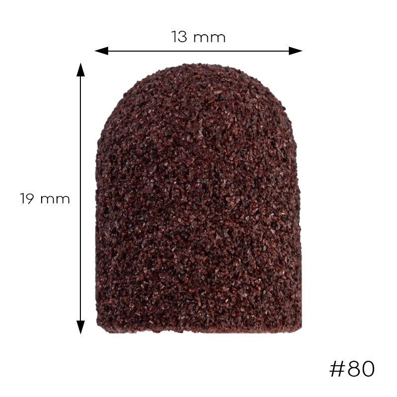 Capison Pedichiura Duritate 80 Set 5 Buc Nailshop