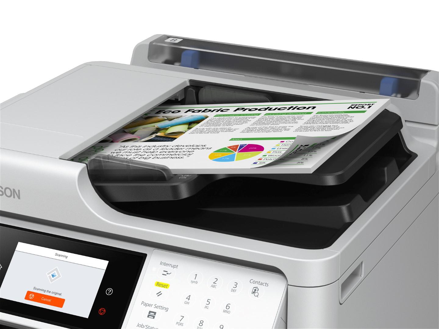 Multifunctionala Epson WF-M5899DWF Monocrom 34ppm Duplex - imagine 4