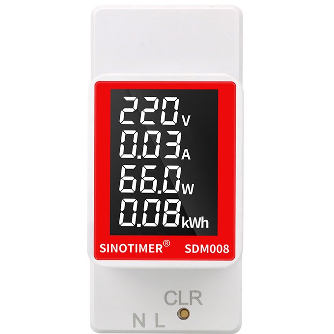 Contor Monofazat Sinotimer 100A LED