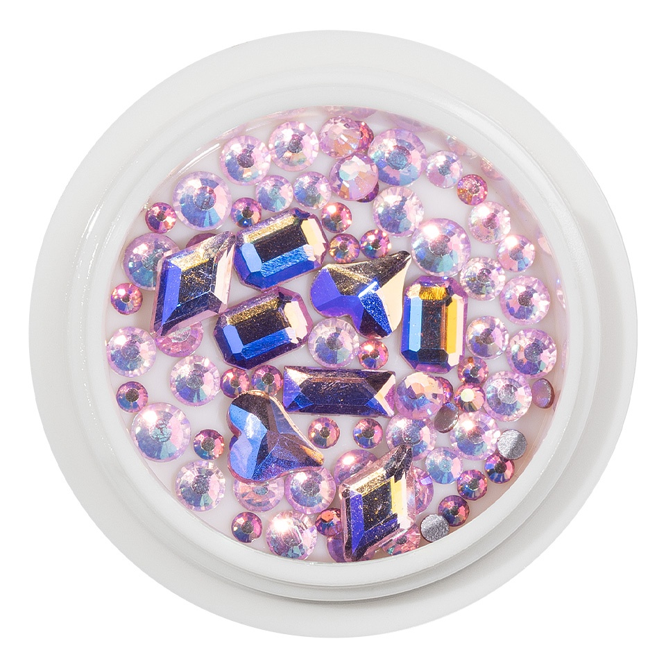 Cristale Unghii LUXORISE Brilliant Rose | Manichiură Spectaculoasă