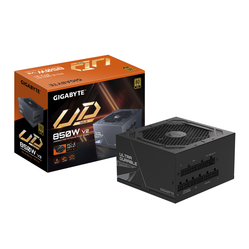 Sursă Gigabyte UD850GM PG5 V2 850W 80+ Gold ATX 3.1 Modulară