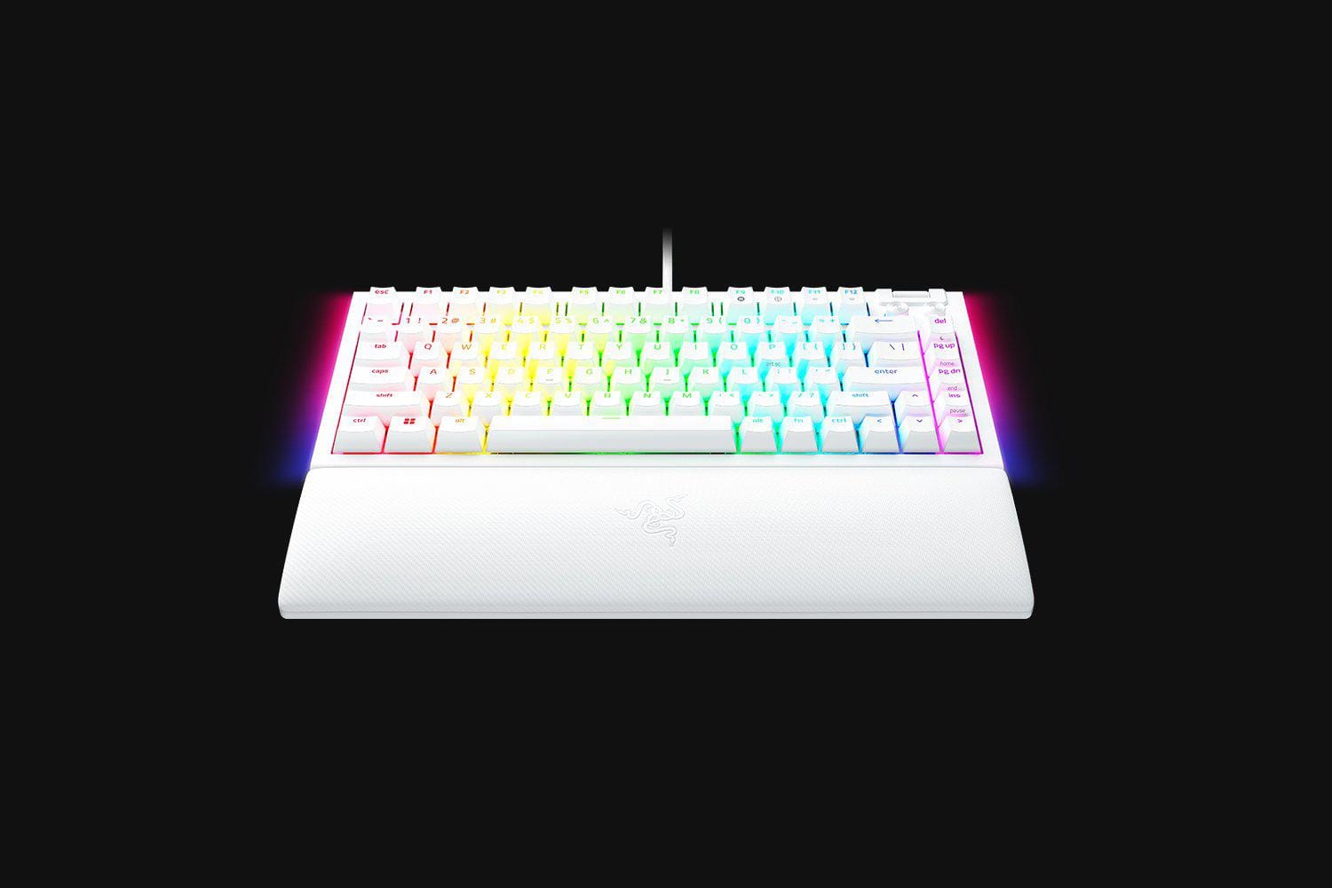 Tastatura Gaming Razer BlackWidow V4 75% RGB Alb | Mecanica - imagine 3