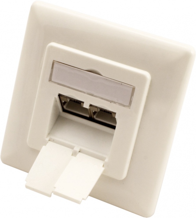 Priza RJ45 Ingropata Cat 6A Ecranata Value