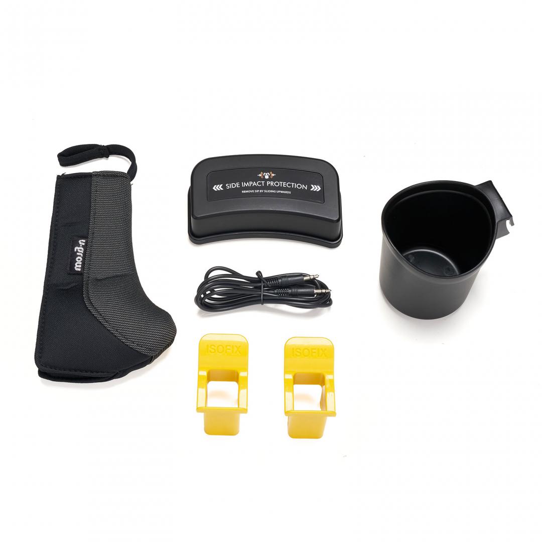 Scaun Auto U-GROW Goldfix Plus I-Size Isofix 76-150cm - imagine 8