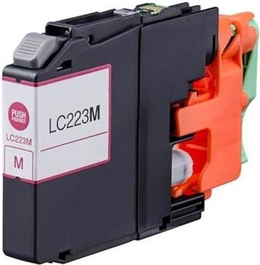 Cartuș Original Brother LC223M Magenta - 550 Pagini - imagine 2