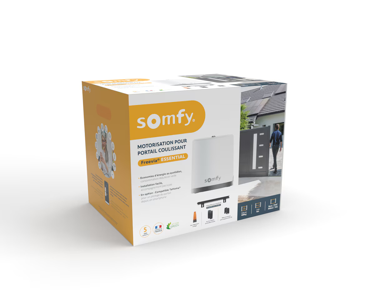 Kit Automatizare Somfy FreeVia, 2 Telecomenzi - imagine 4