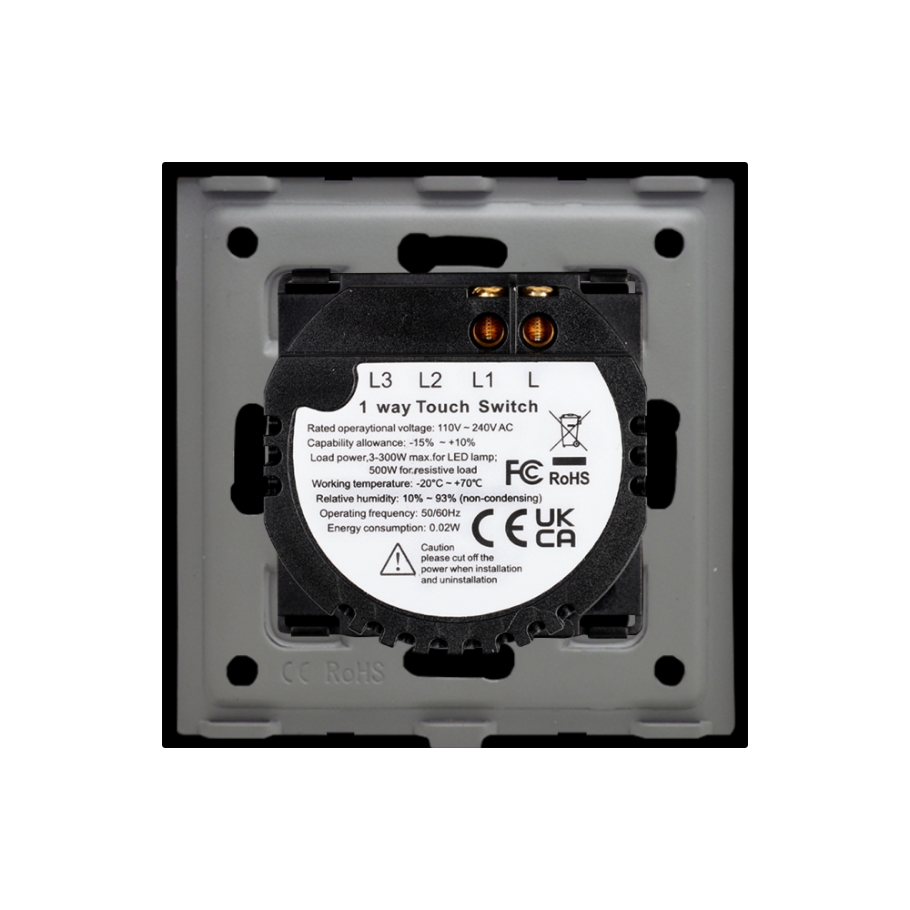 Intrerupator Touch Sticla Luxion, 500W - imagine 8