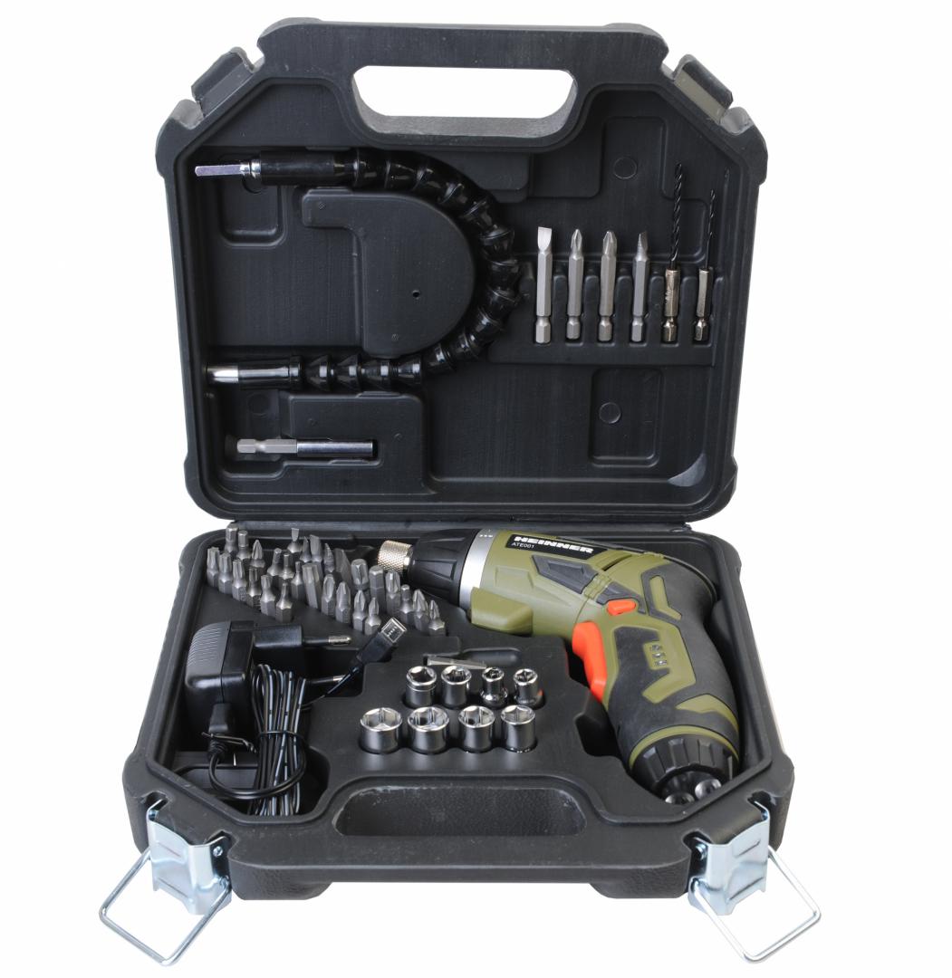 Șurubelniță Electrică Heinner ACM 3.6V Li-Ion cu Accesorii