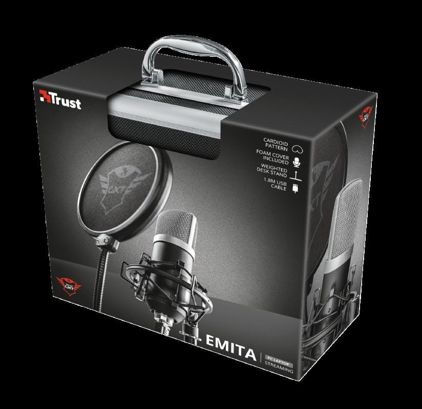 Microfon Trust GXT 252 Emita Streaming USB Profesional - imagine 11