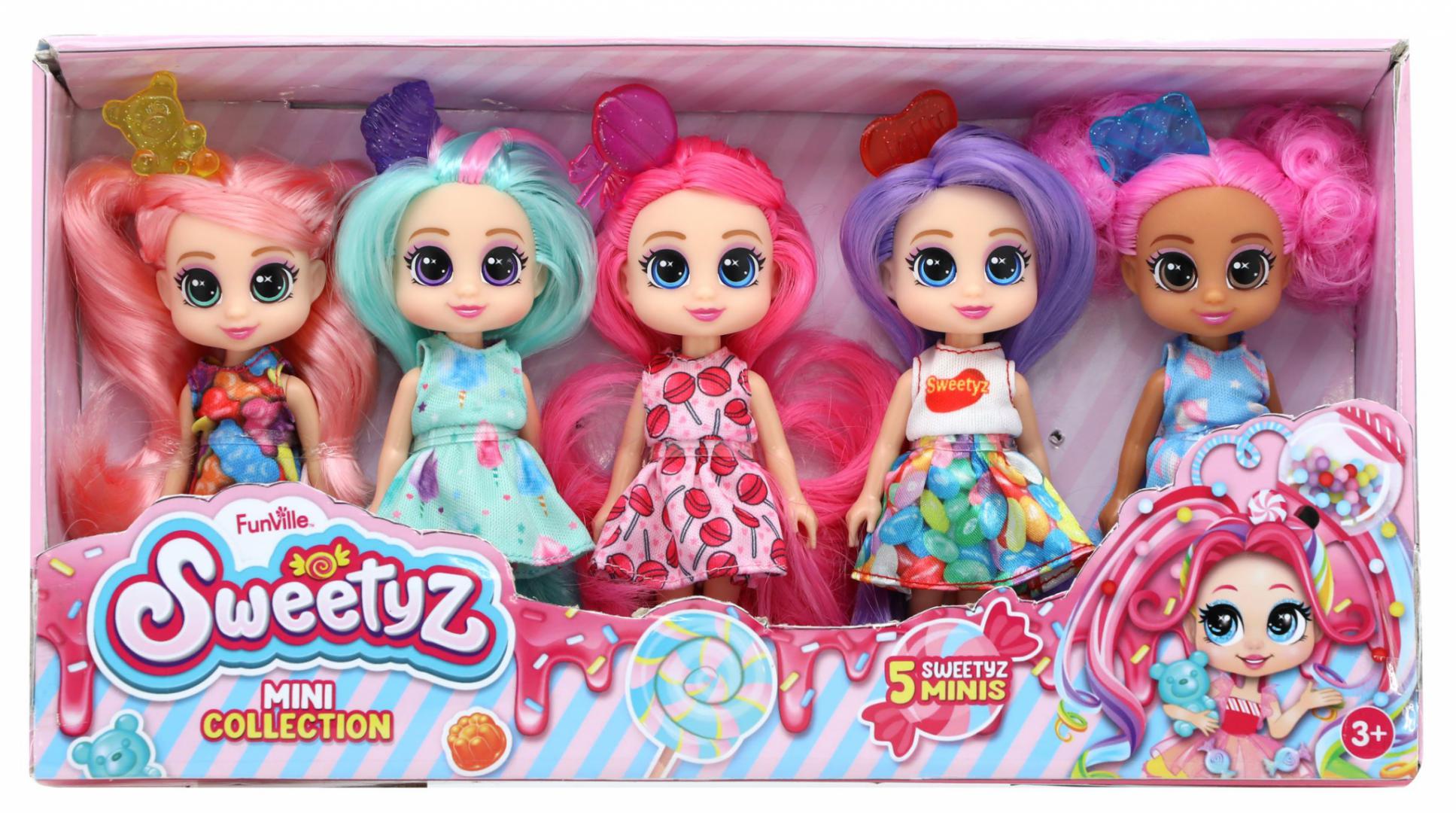 Set Păpuși SWEETYZ 5 Bucăți 23 cm - Jucării Colectabile