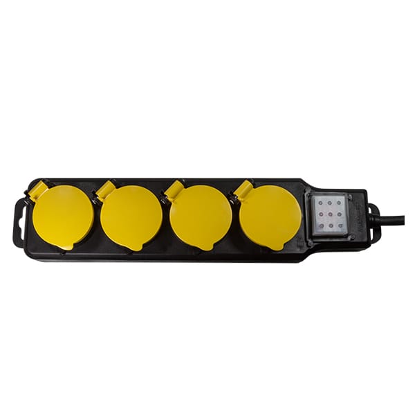 Prelungitor LogiLink IP44, 4 Prize, Exterior - imagine 10