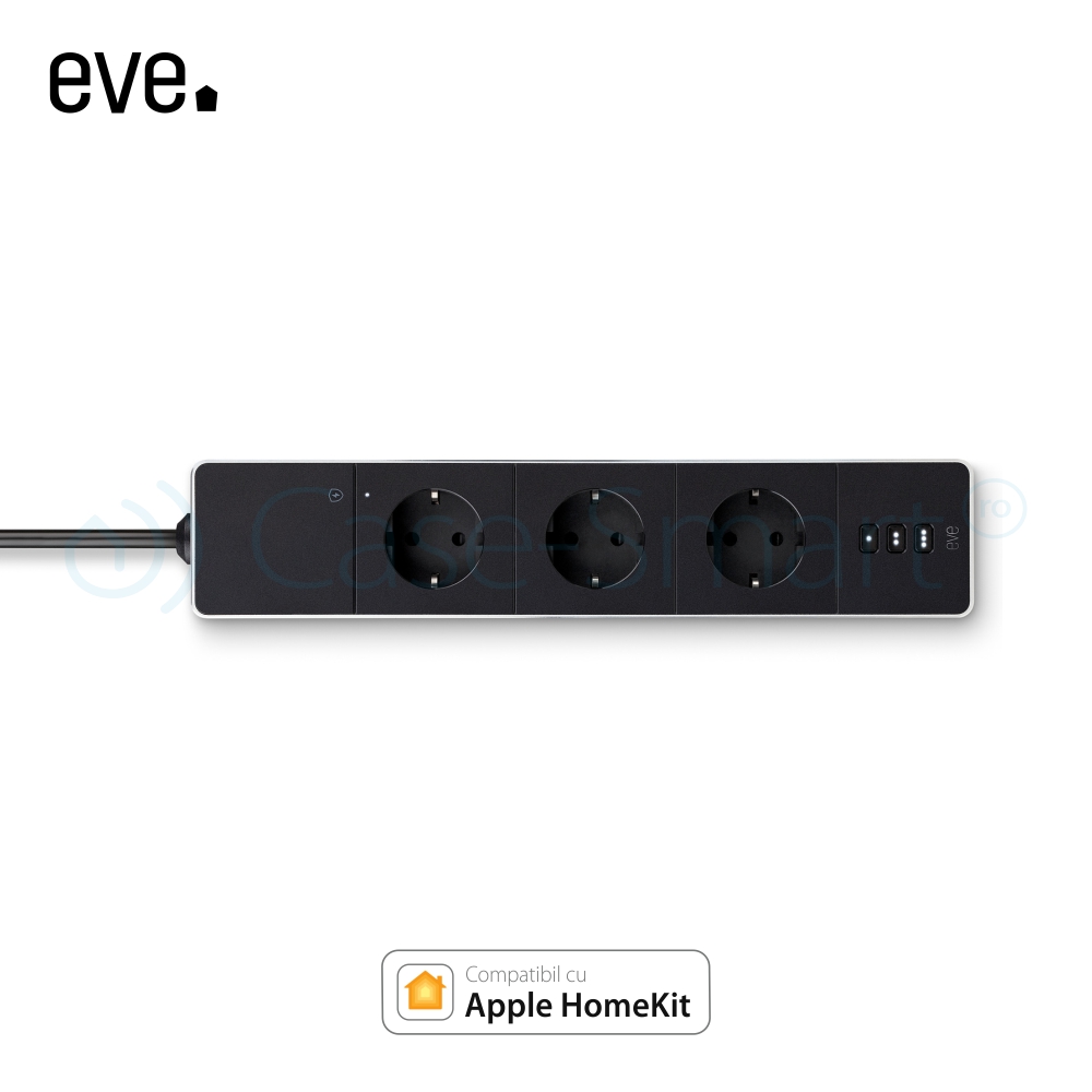 Prelungitor Eve Energy Strip, Control & Monitorizare - imagine 2