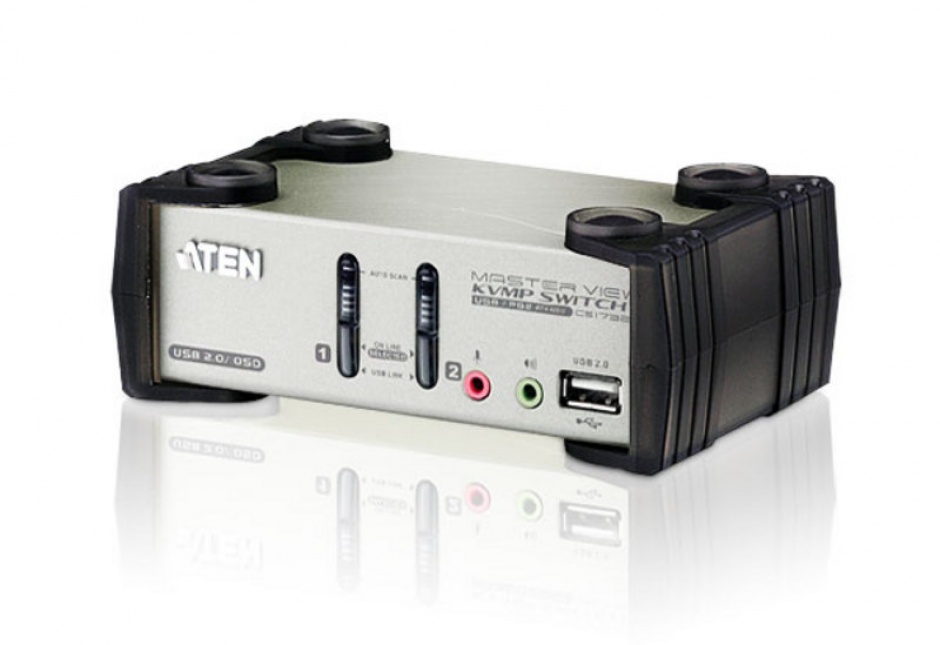 Switch KVM 2 Porturi ATEN CS1732B USB + PS/2